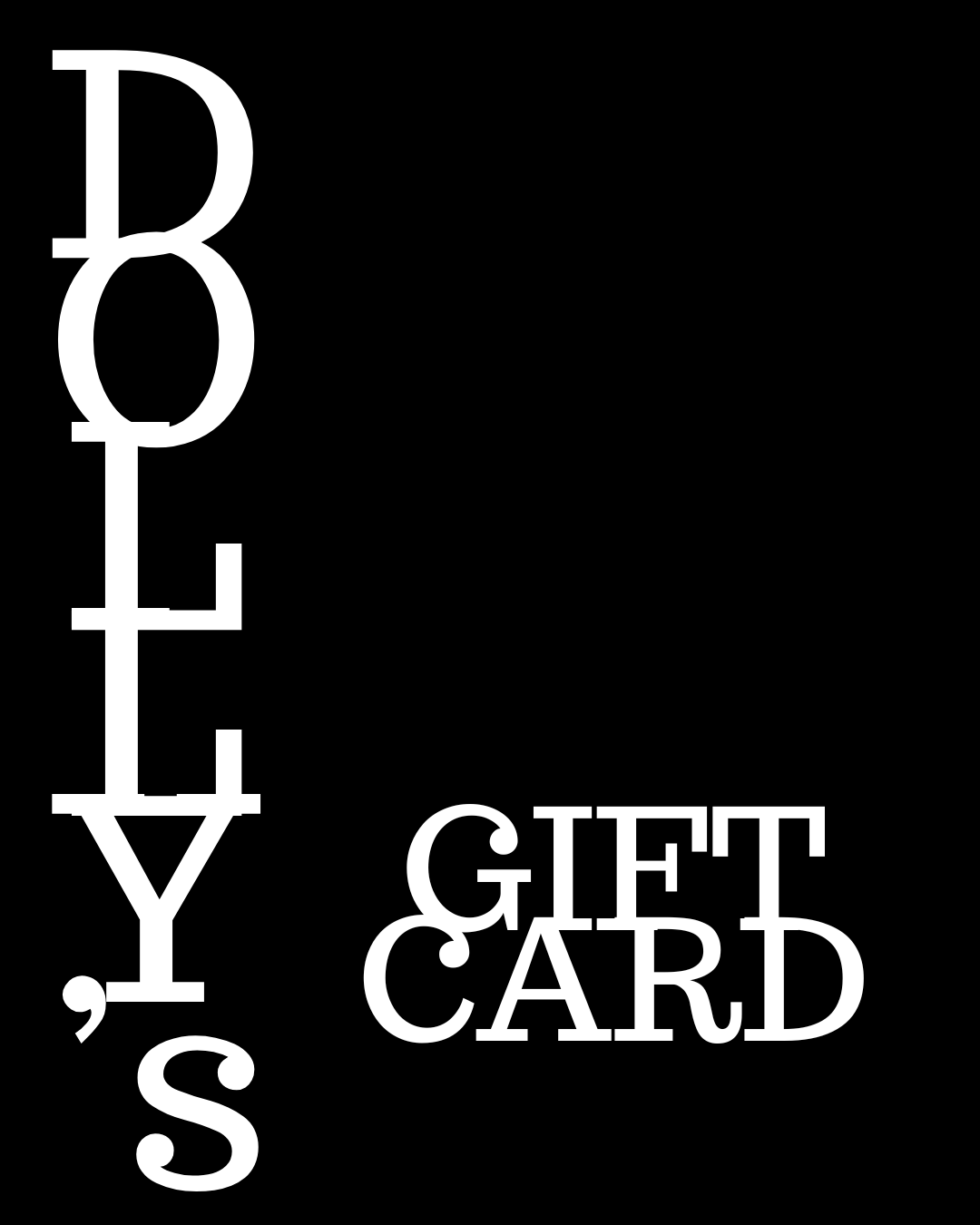 Dolly's Gift Card