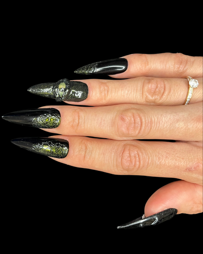 Faux ongles réutilisables “MÉLUSINE”