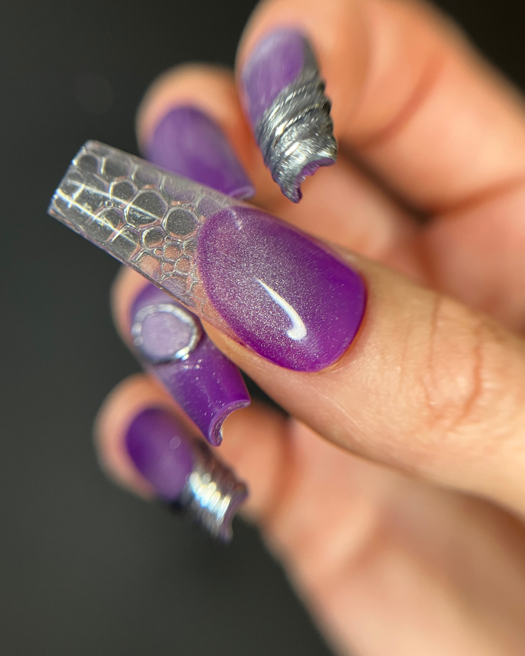 Faux ongles réutilisables “GISELE”