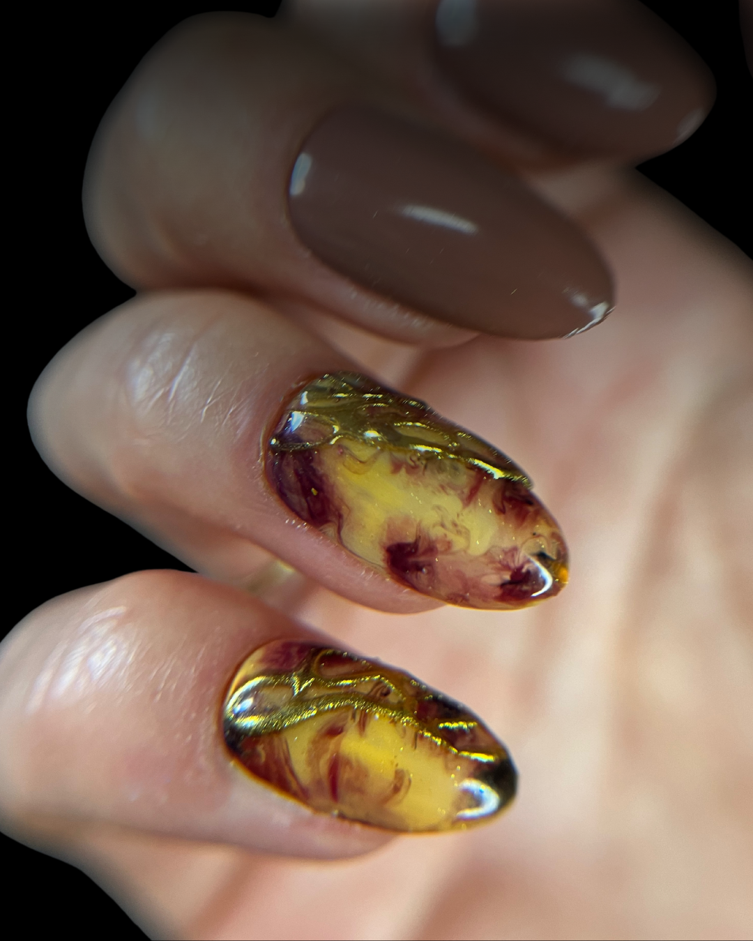 Faux ongles réutilisables « EUGENIE”