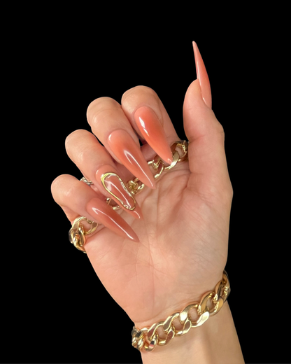 Faux ongles réutilisables “ APOLLINE”