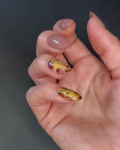 Faux ongles réutilisables « EUGENIE”